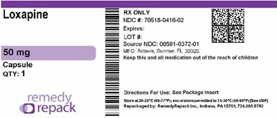 Loxapine 50mg 70518 0416 02
